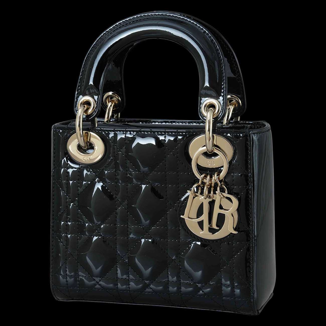 CHRISTIAN DIOR(USED)크리스찬디올 페이던트 레이디디올 미니